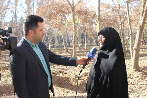نهال بالندگی توسط قهرمانان پارا آسیایی البرز به مناسبت روز جهانی افراد دارای معلولیت کاشته شد