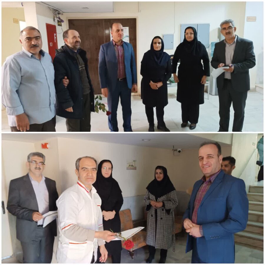 شهرستان همدان |تقدیر از کارکنان دارای معلولیت شهرستان همدان