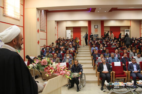 گزارش تصویری| آیین بزرگداشت روز معلولان در اداره کل بهزیستی ایلام