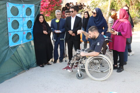 گزارش تصویری| شهرستان بوشهر| برگزاری جشنواره ورزشی توانیابان شهرستان بوشهر در شهر بوشهر