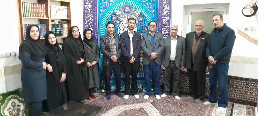 برگزاری مراسم روز جهانی معلولین در مسجد قمر بنی هاشم  شهرستان تکاب 