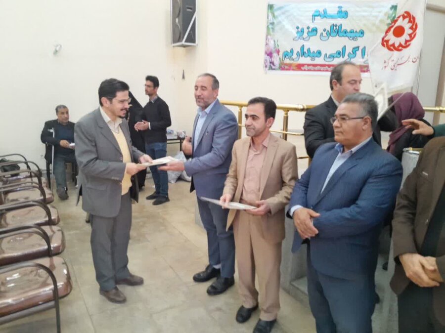 مراسم بزرگداشت روز جهانی معلولین در شهرستان میاندوآب