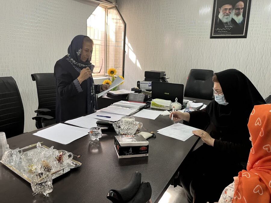 پیشوا | برگزاری جلسه آموزشی توانبخشی ویژه افراد دارای معلولیت ضایعه نخاعی