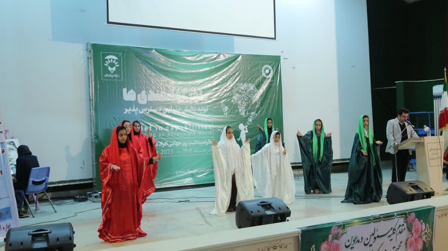 گزارش تصویری/ مراسم گرامیداشت روز جهانی معلولین در سنندج