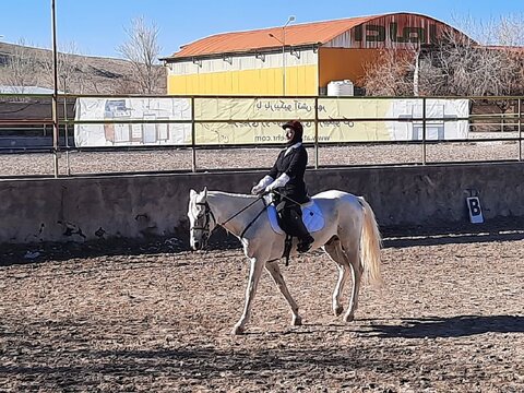 گزارش تصویری۲ | برگزاری مسابقه اسب سواری در جشنواره ورزشی افراد دارای معلولیت