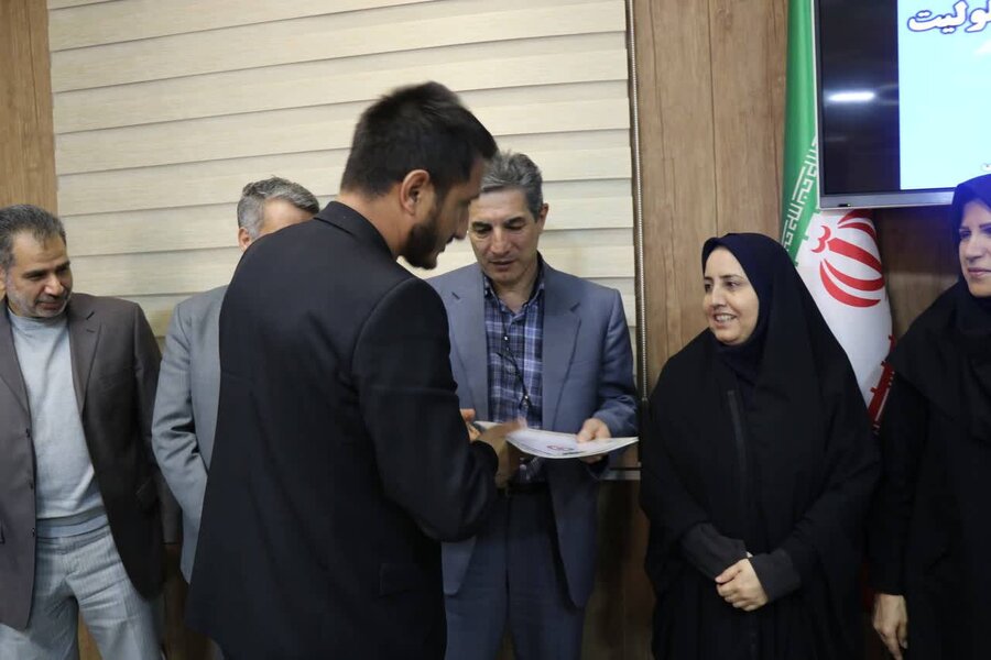کارکنان دارای معلولیت بهزیستی آذربایجان غربی تجلیل شدند