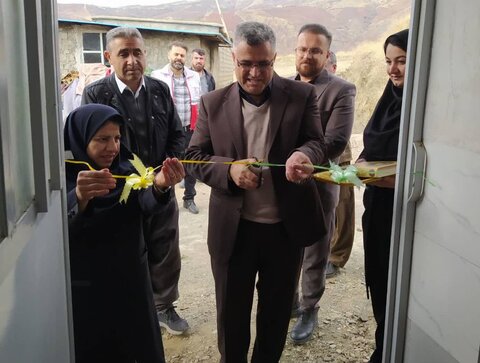 افتتاح مسکن مددجویی در روستای گولان سردشت