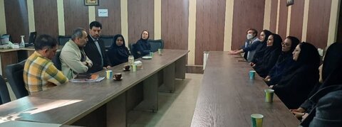 برگزاری جلسه معاون توانبخشی بهزیستی استان با مسئولین و کارشناسان حوزه توانبخشی