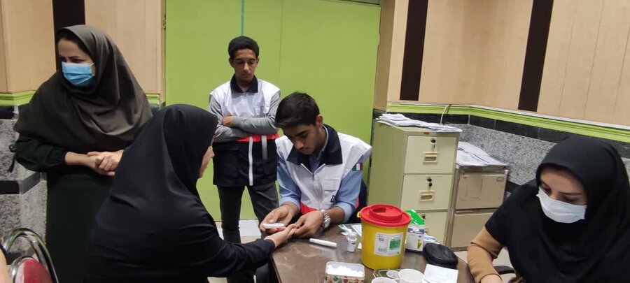 تویسرکان|حضور تیم سیار پویش سلامت ملی در اداره بهزیستی