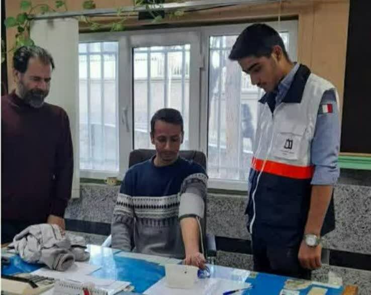 تویسرکان|حضور تیم سیار پویش سلامت ملی در اداره بهزیستی