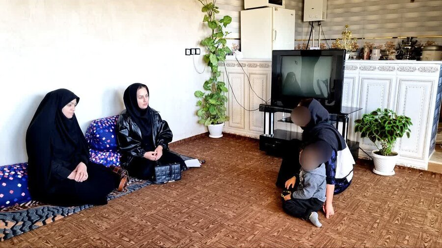 دیدار با معلولین تحت پوشش بهزیستی چالدران