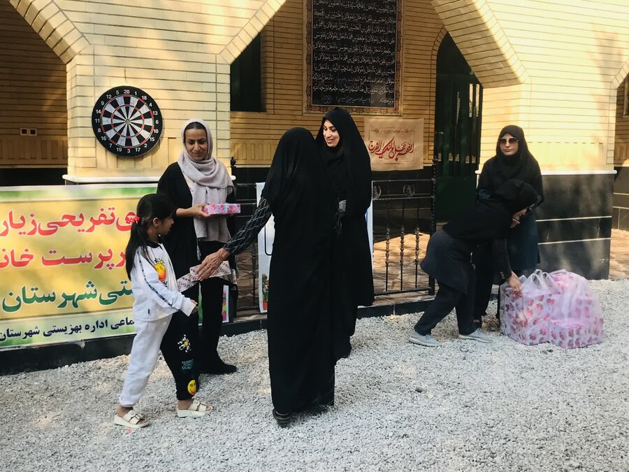 برگزاری اردوی فرهنگی تفریحی زنان سرپرست خانوار در شهرستان دیّر
