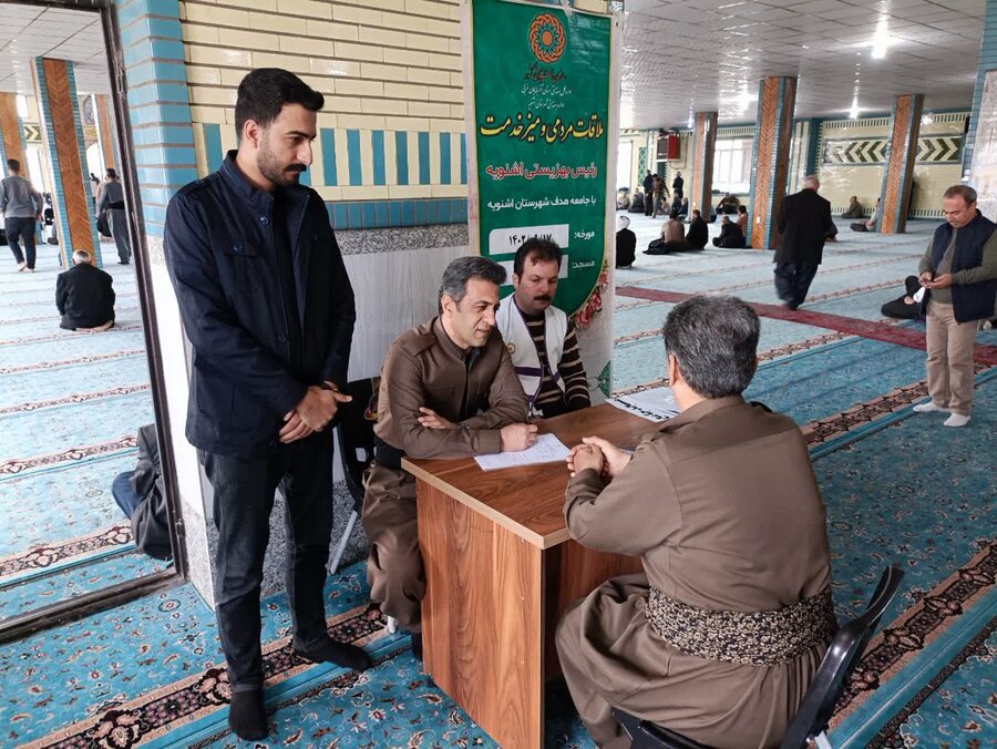 رئیس بهزیستی اشنویه ، سخنران پیش از خطبه نماز جمعه اشنویه