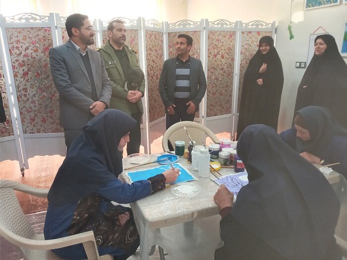 گلپایگان| بازدید مسئولین شهرستان از مرکز توانبخشی سحر