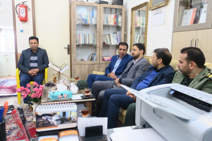 گلپایگان| بازدید مسئولین شهرستان از مرکز توانبخشی سحر