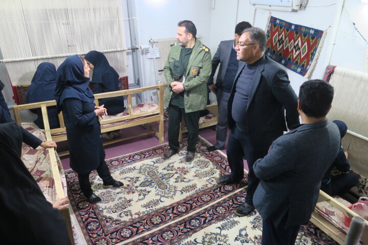 گلپایگان| بازدید مسئولین شهرستان از مرکز توانبخشی سحر