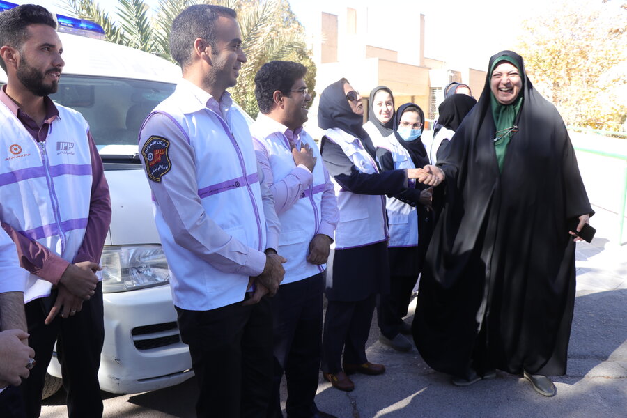 بازدید معاون سلامت اجتماعی بهزیستی کشور از اورژانس اجتماعی کرمان بازدید معاون سلامت اجتماعی بهزیستی کشور از اورژانس اجتماعی کرمان