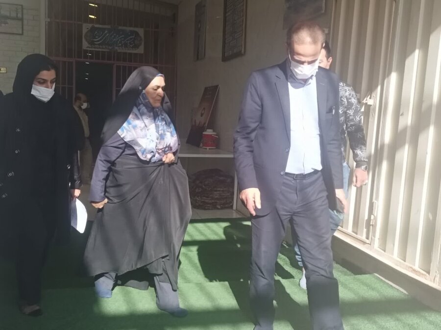 رباط کریم | بازدید کارشناس دفتر مدیریت عملکرد بهزیستی کشور