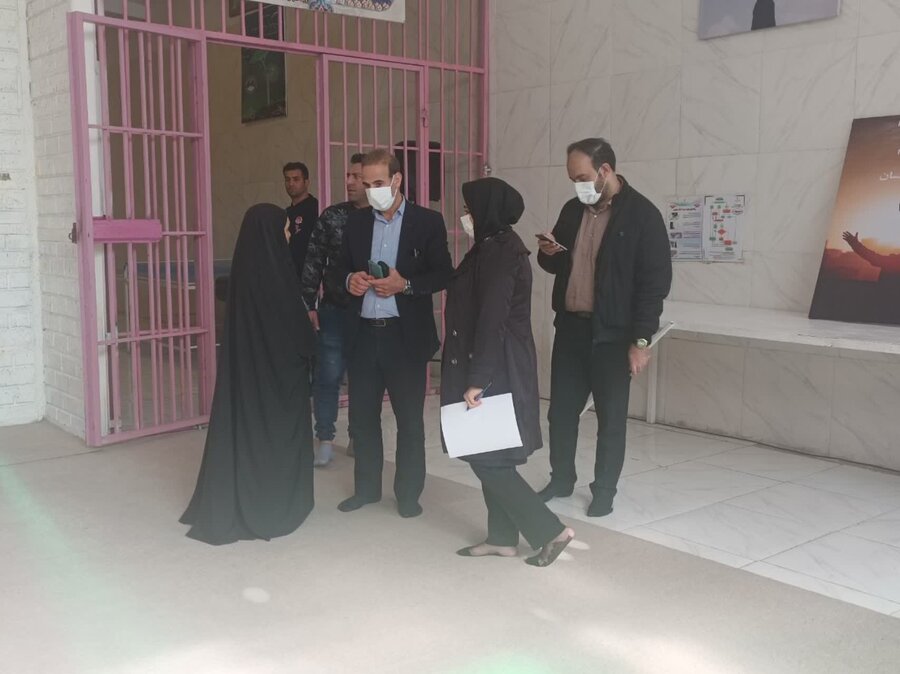 رباط کریم | بازدید کارشناس دفتر مدیریت عملکرد بهزیستی کشور