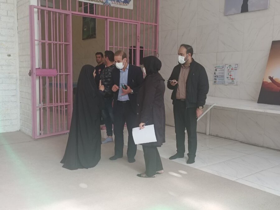 رباط کریم | بازدید کارشناس دفتر مدیریت عملکرد بهزیستی کشور