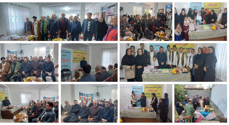 رضوانشهر | برگزاری مراسم ویژه توانخواهان و نمایشگاه دستاوردهای مددجویان در شهرستان رضوانشهر