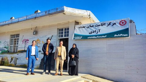 ارسنجان|بازدید معاون امور اجتماعی بهزیستی فارس از مرکز اقامتی میان مدت ترک اعتیاد