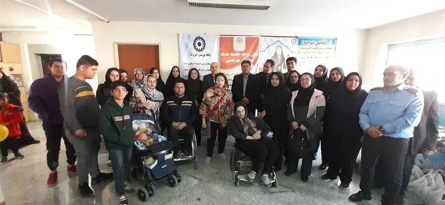 شهرری | معلولین ورزشکار در شهر کهریزک تجلیل شدند