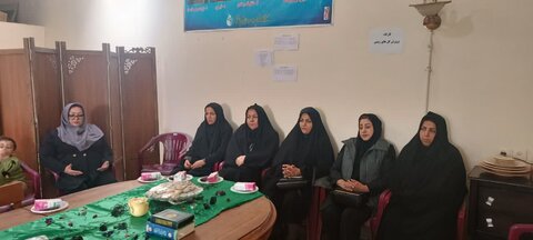 برگزاری مراسم زیارت عاشورا بمناسبت ایام فاطمیه در مرکز حمایتی یاغیش بهزیستی شاهین دژ