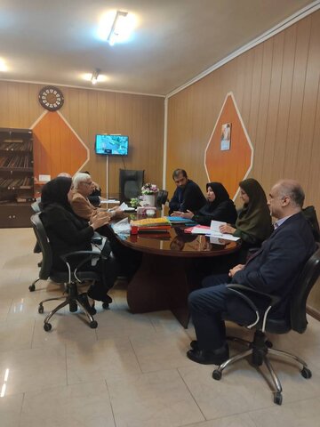 رامسر| برگزاری جلسه هم اندیشی رئیس اداره پذیرش و هماهنگی گروههای هدف بهزیستی مازندران با مسوولین مراکز شبانه روزی رامسر 