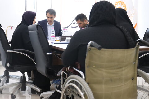گزارش تصویری|  شهرستان بوشهر| برگزاری میز خدمت بهزیستی شهرستان بوشهر با حضور سرپرست بهزیستی استان بوشهر