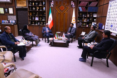 دیدار آقای کوهساری نماینده شهرستان رامیان با رئیس سازمان بهزیستی کشور