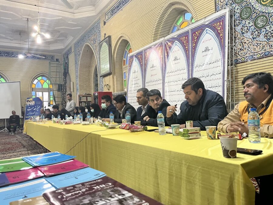 پیشوا | نشست قرارگاه خدمات اجتماعی و فرهنگی شهید احمد ملک آبادی در محلات کم برخوردار