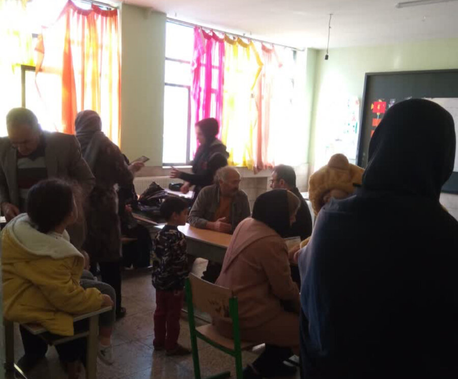 کرج | بیش از ۹۱۵ نفر از خدمات کاروان سلامت جمعیت هلال احمر و بهزیستی در شهرستان کرج بهره مند شدند
