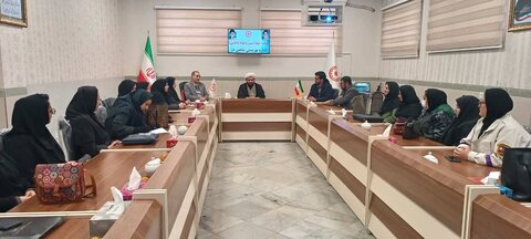 برگزاری جلسه جهاد تبیین در بهزیستی شاهین دژ