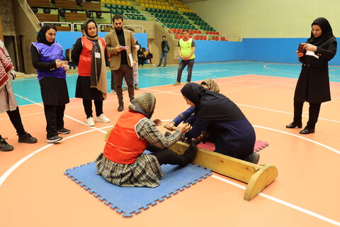 گزارش تصویری| برگزاری بازی‌های بومی و محلی ویژه افراد دارای معلولیت