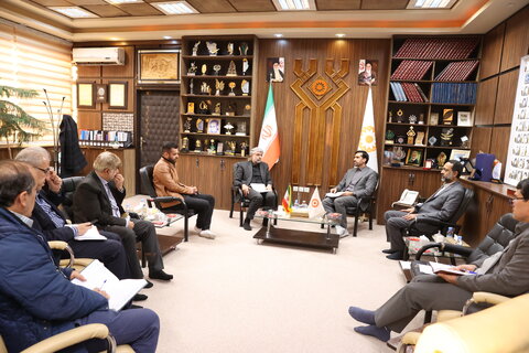 دیدار آقای بهروزی فر نماینده مردم فومن و شفت با رئیس سازمان بهزیستی کشور