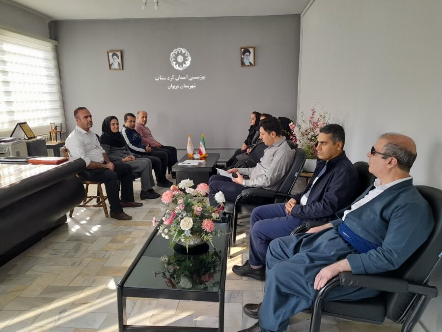 مریوان | برگزاری جلسه شورای فرهنگی