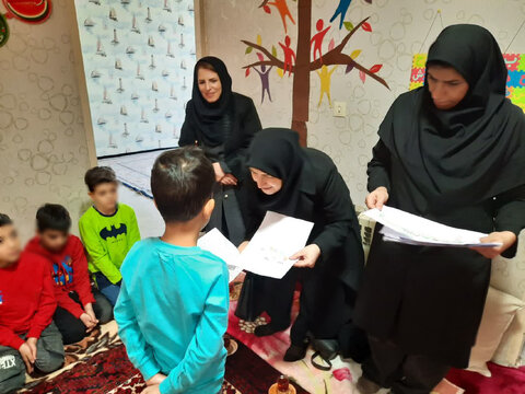 گزارش تصویری| شب یلدا همراه با فرزندان خانه ها