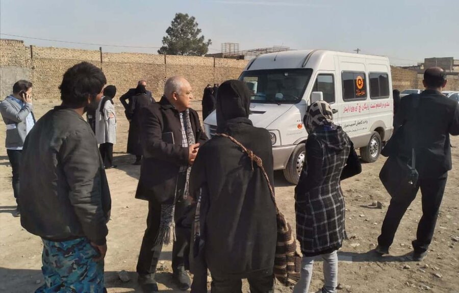 بازدید نمایندگان سازمان ملل از پروژههای صندوق جهانی مبارزه با ایدز در بهزیستی استان