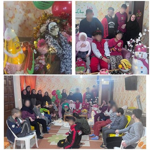 گزارش تصویری | برگزاری مراسم ویژه جشن یلدا در مراکز تحت نظارت بهزیستی استان گیلان