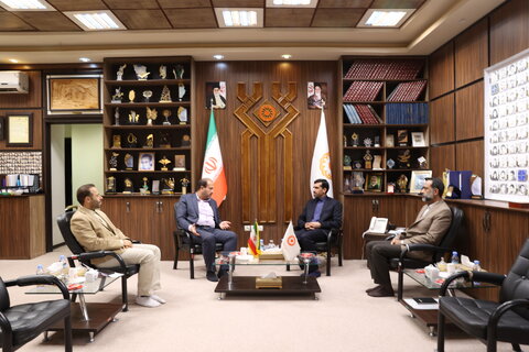 دیدار آقای نوروزی نماینده علی آباد با رئیس سازمان بهزیستی کشور