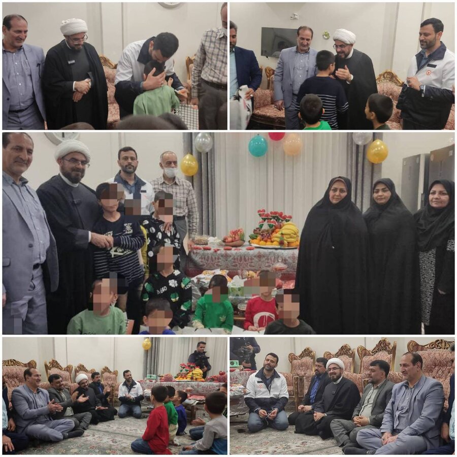 رئیس مرکز ارتباطات مردمی نهاد ریاست جمهوری از مرکز نگهداری کودکان بی سرپرست جوادالائمه گرگان بازدید کرد