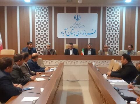 گزارش تصویری| جلسه مناسب سازی در فرمانداری  بستان آباد