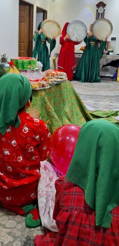 نظرآباد | جشن یلدا برای فرزندان مقیم خانه طلوع مهرعلی برگزار شد