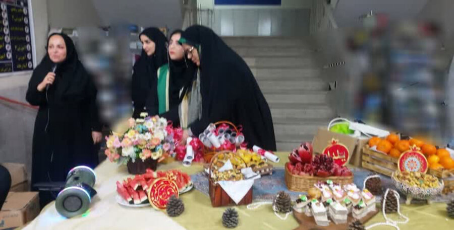 نظرآباد | جشن یلدا جامعه هدف نظرآبادی برگزار شد