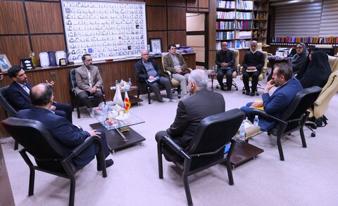 دیدار آقای مفتح نماینده تویسرکان با رئیس سازمان بهزیستی کشور