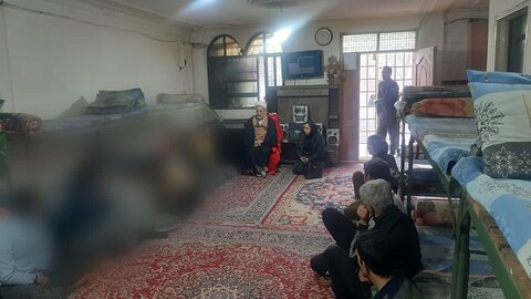 اشتهارد | مجلس سخنرانی مذهبی در مرکز اقامتی بهبودی میثاق رهایی البرز برگزار شد