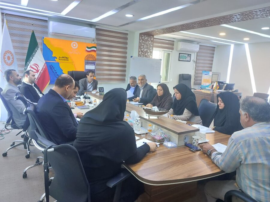 برگزاری جلسه کمیسیون ماده ۲۶ در بهزیستی استان بوشهر