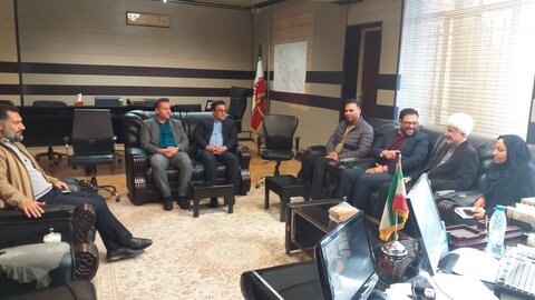 نشست مدیرکل بهزیستی فارس با فرماندار شهرستان پاسارگاد