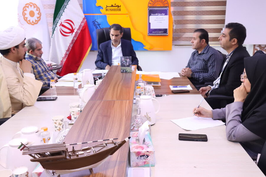 جلسه شورای فرهنگی بهزیستی استان بوشهر با محوریت برگزاری برنامه های فرهنگی برگزار شد